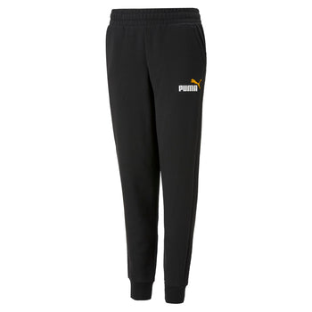 Pantaloni joggers neri da bambino Puma Essentials+ 2 Two-Tone Logo Youth, Abbigliamento Sport, SKU a763000012, Immagine 0